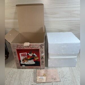 Disney Enesco The Best Of Mickey Plane Crazy Figurine 1928 LE 1998 VINTAGE